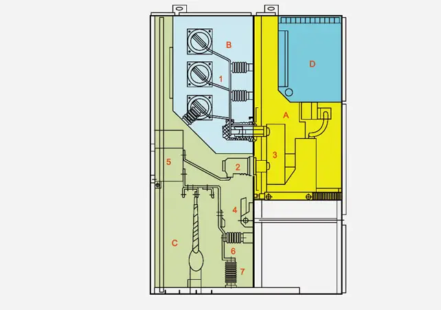 Open Switch Device Equipped With Metal Armoring