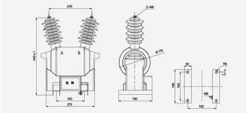 Solid Sealed Indoor High Voltage Vacuum Interrupter